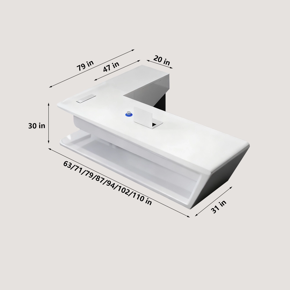 Innovative Stylish Lacquered Executive Desk Innovative Stylish Lacquered Executive Desk