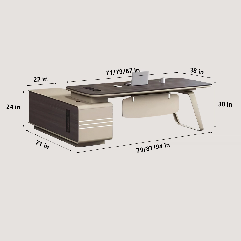 Large Modern Office Desk - Maoters Large Modern Office Desk - Maoters