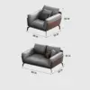 Simple Business Leather Sofa - Maoters Simple Business Leather Sofa - Maoters