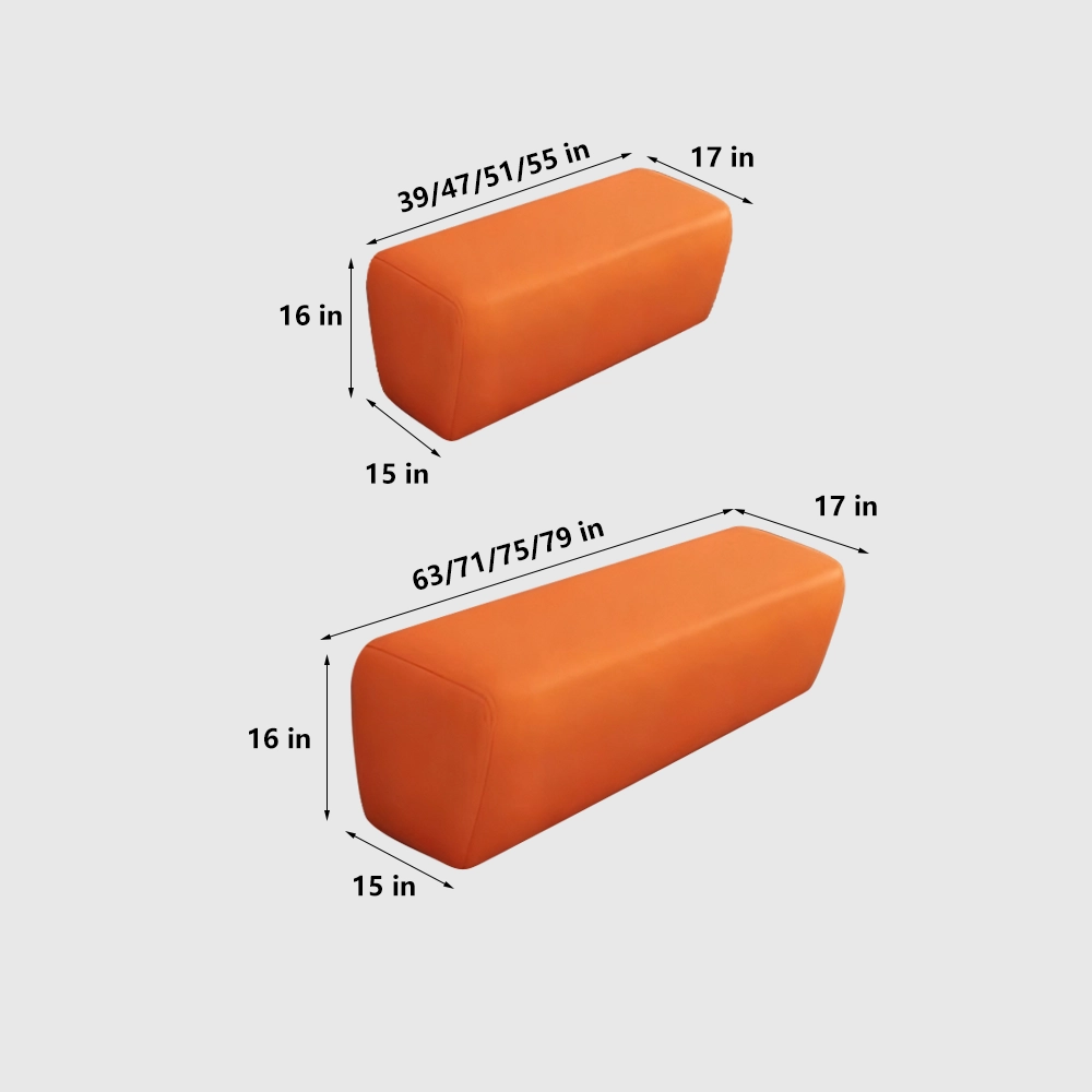 Creative Patchwork Design Long Leather Sofa Creative Patchwork Design Long Leather Sofa