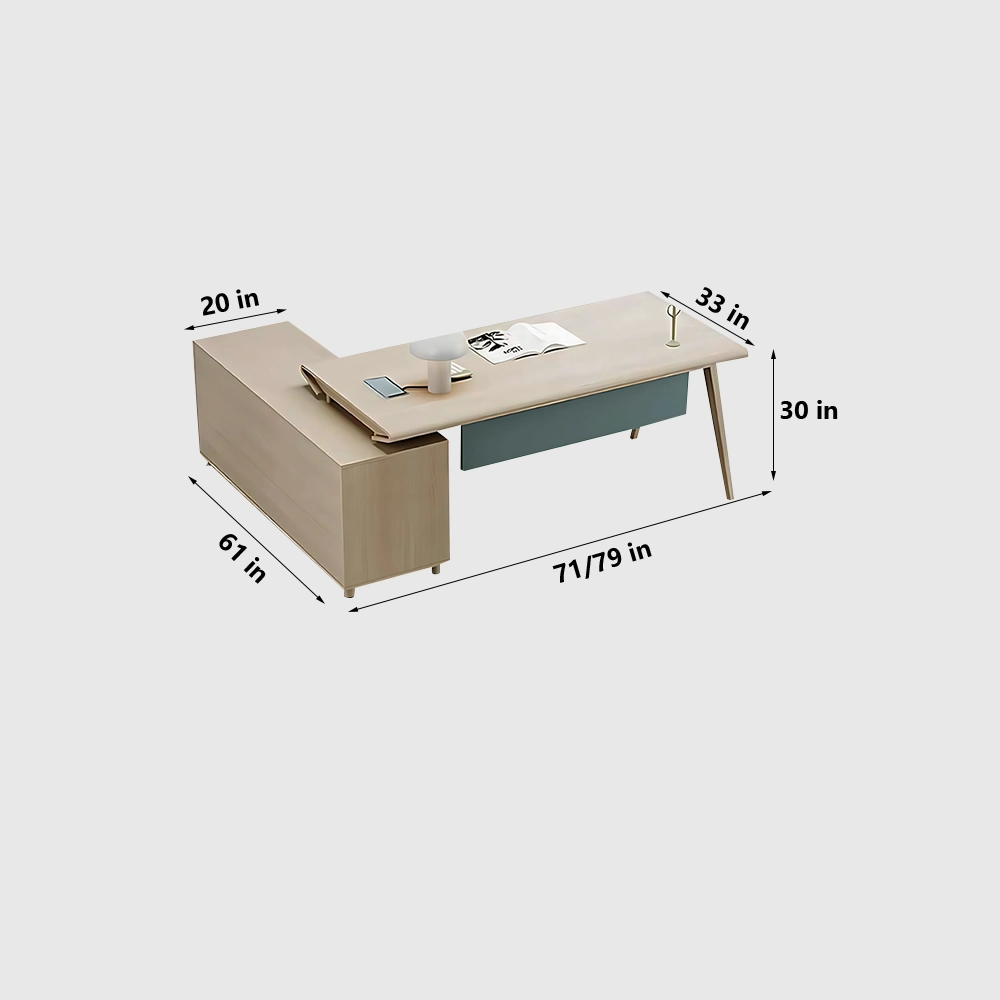 Executive Desk Minimalist Elegant - Maoters