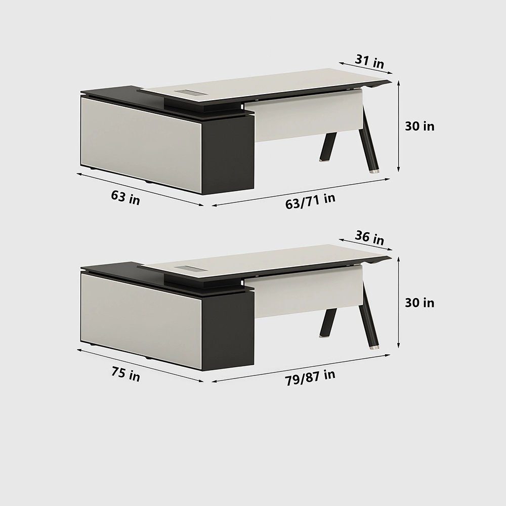 Executive Office Computer Desk - Modern and Stylish