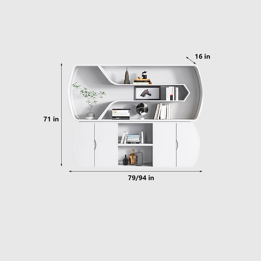 Innovative  Stylish Lacquered Executive Desk