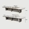 Light Luxury Lacquered Conference Table - Long Table