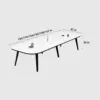 Minimalist Small Oval Conference Table - Office Desk