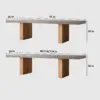 Minimalist Solid Wood Conference Table - Maoters