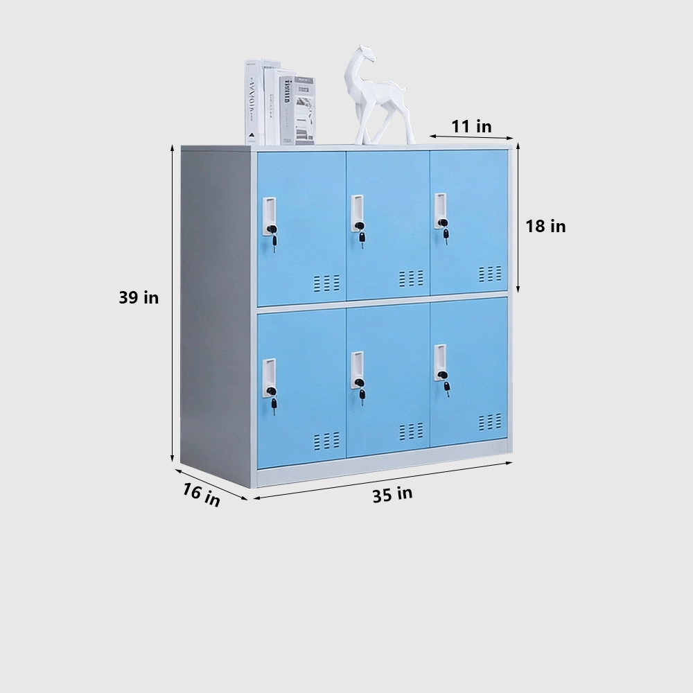 Backpack Cabinet, Employee File Cabinet, Lockable Storage Locker