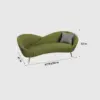 Creative Curved Reclining Sofa - Maoters Creative Curved Reclining Sofa - Maoters