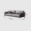 Simple Business Leather Sofa - Maoters Simple Business Leather Sofa - Maoters