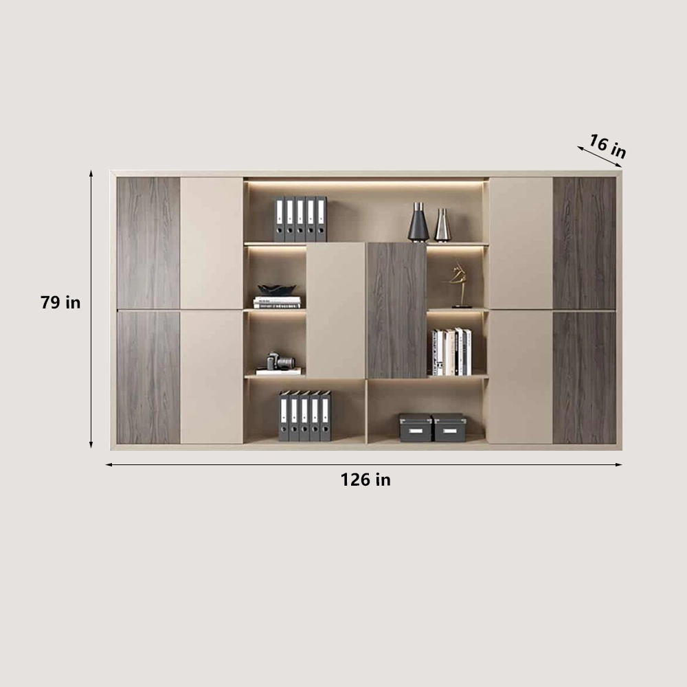 L-Shaped Executive Desk with Drawer & Storage L-Shaped Executive Desk with Drawer & Storage