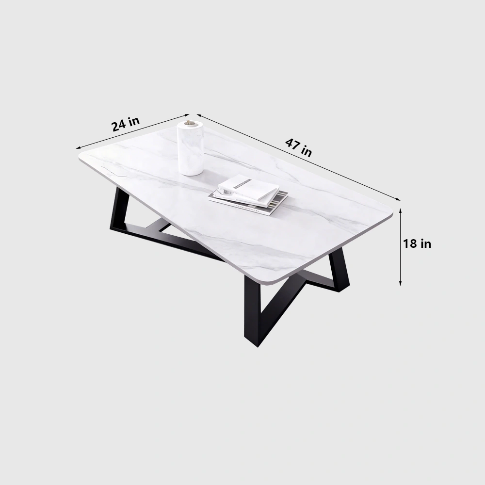 Luxury Leather Office Sofa - Compact Casual Orange