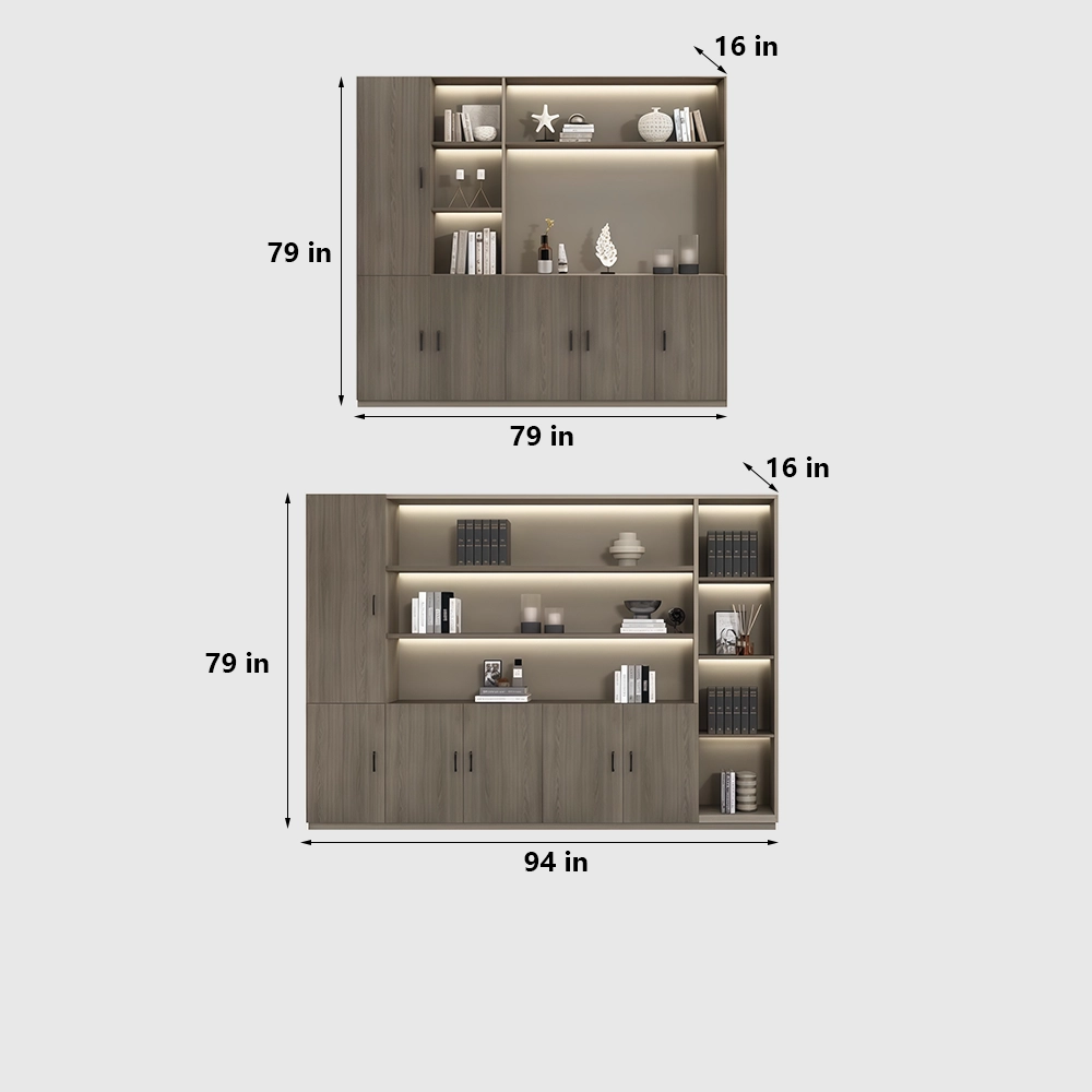 LED Executive Desks with Managerial Chair Sets for Office