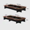 Innovative U-Shaped Conference Table Training Table - Maoters Innovative U-Shaped Conference Table Training Table - Maoters