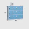 Backpack Cabinet, Employee File Cabinet, Lockable Storage Locker