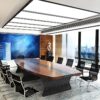 Simple and Stylish Curved Large Conference Table - Maoters - Maoters