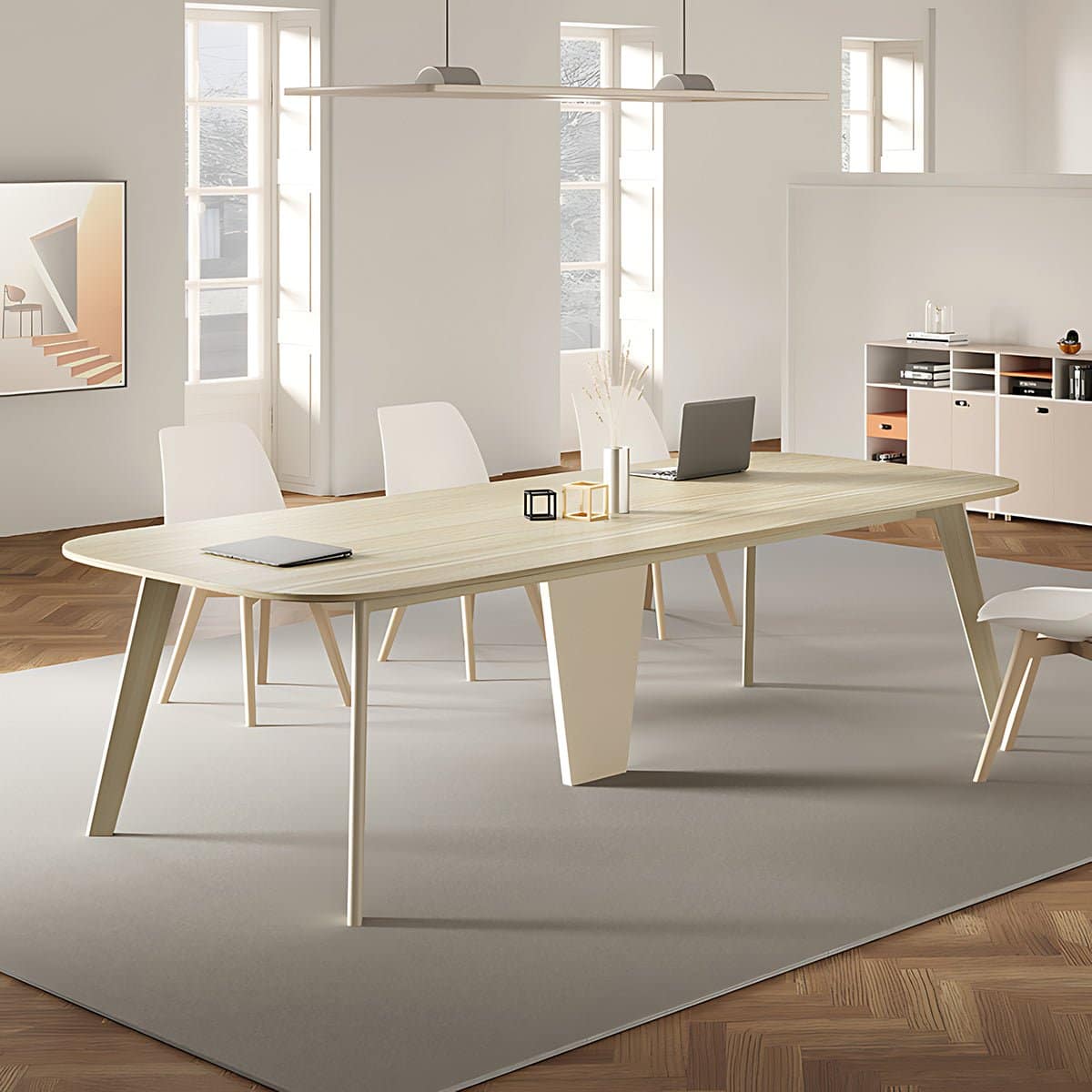 Simple Fashionable Long Conference Table - Maoters - Maoters