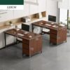 Simple Modern Desk and Chair Set with Steel Frame - Maoters