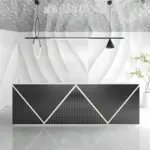 Simple Modern Light Luxury Reception Desk