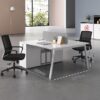 Simple Office Desk and Chair Combo Set - Maoters