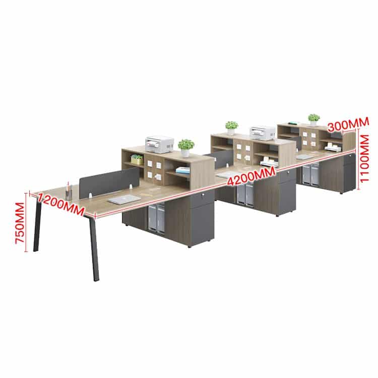 Simple Staff Desk & Chair Set - Maoters - Maoters