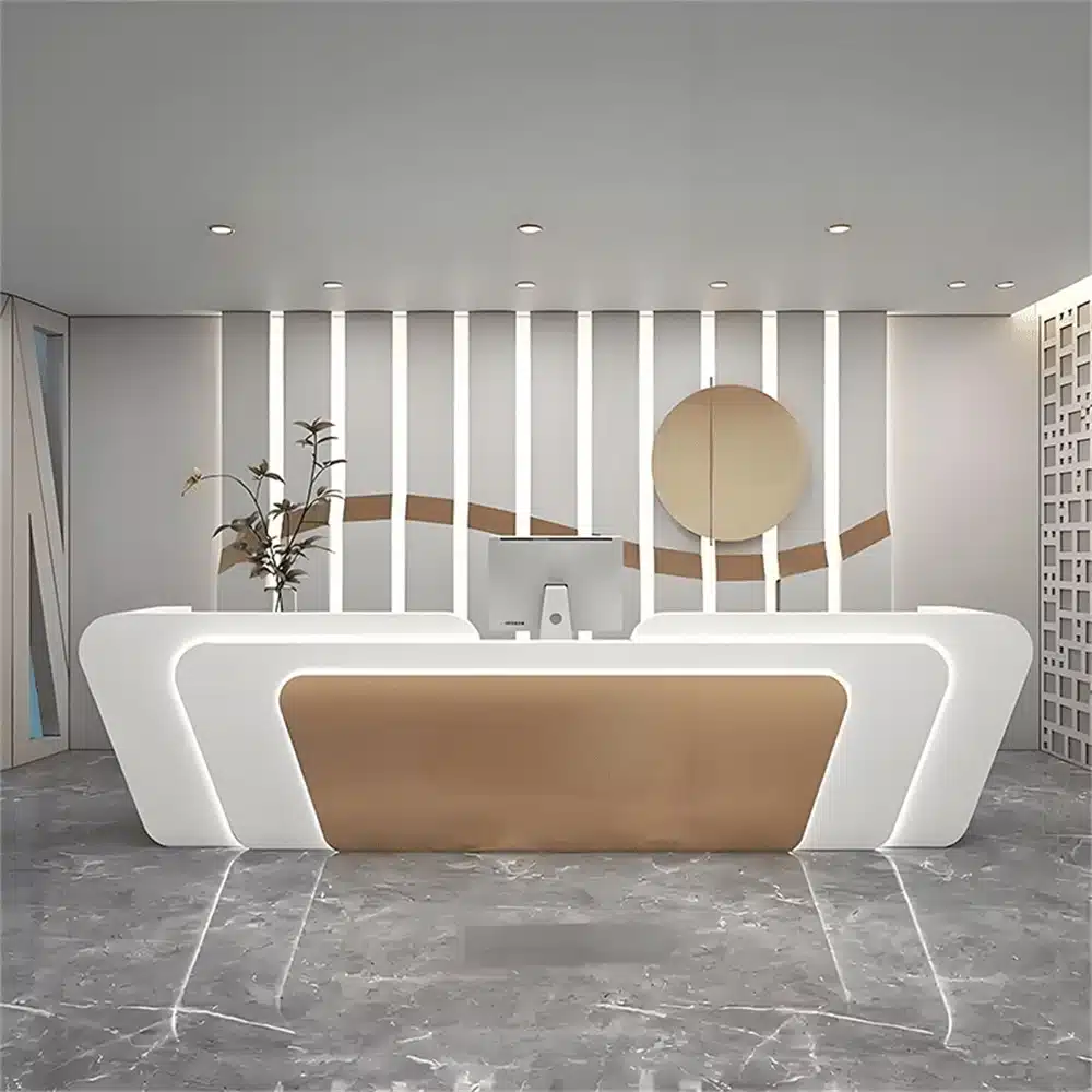 Simple and Unique Retail Front Desk - Maoters