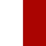 Modern Minimalist Reception Desk - White & Maple