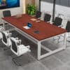 Solid Wood Rectangular Conference Table - Maoters - Maoters