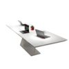 Stylish White Solid Wood Conference Table - Maoters - Maoters