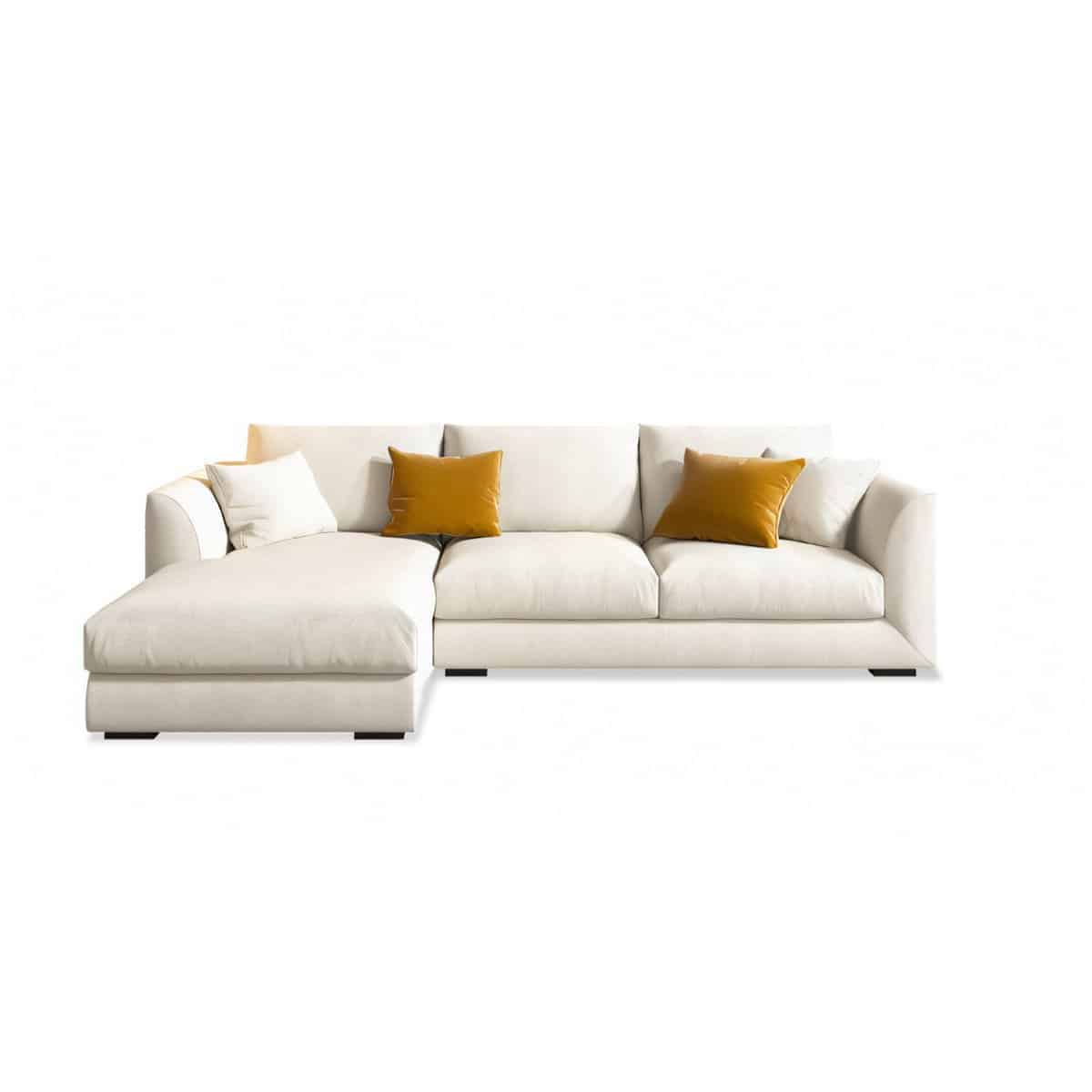 White Upholstered Performance Sofa - Maoters - Maoters