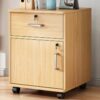 Wooden Office File Cabinet with Lock - Maoters - Maoters
