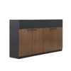 Wooden Office File Cabinet with Lock - Maoters - Maoters