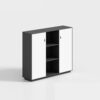 Wooden Office Low Cabinet - Simple Design - Maoters