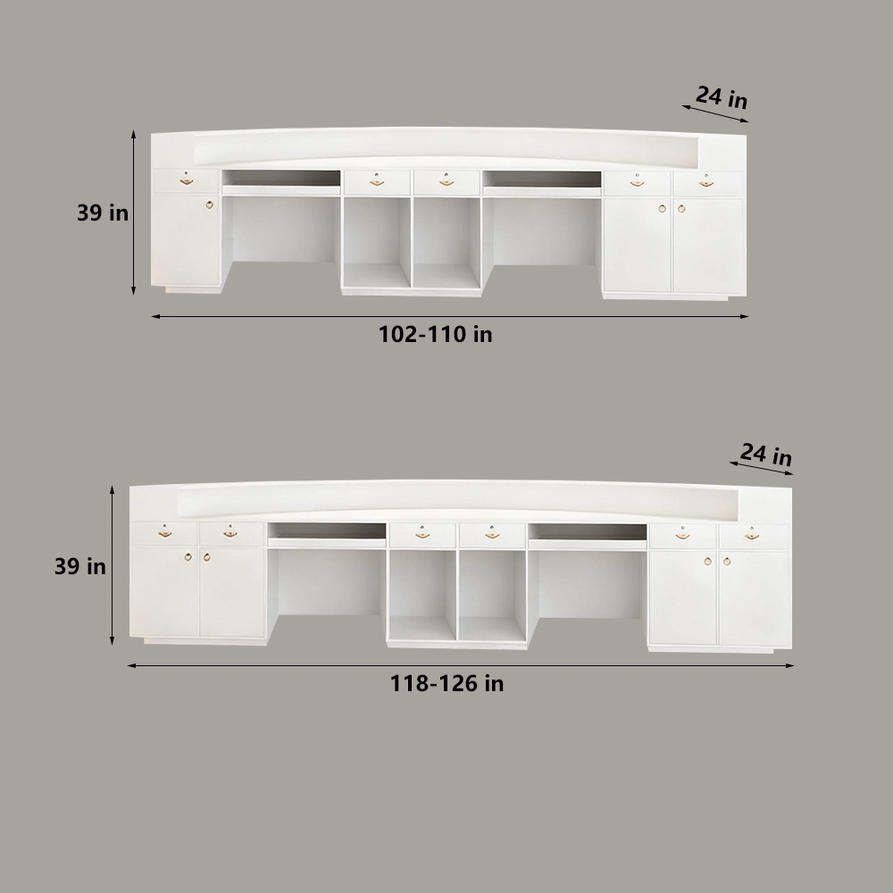 Simple Modern Round Bar Cashier Table - Maoters Simple Modern Round Bar Cashier Table - Maoters
