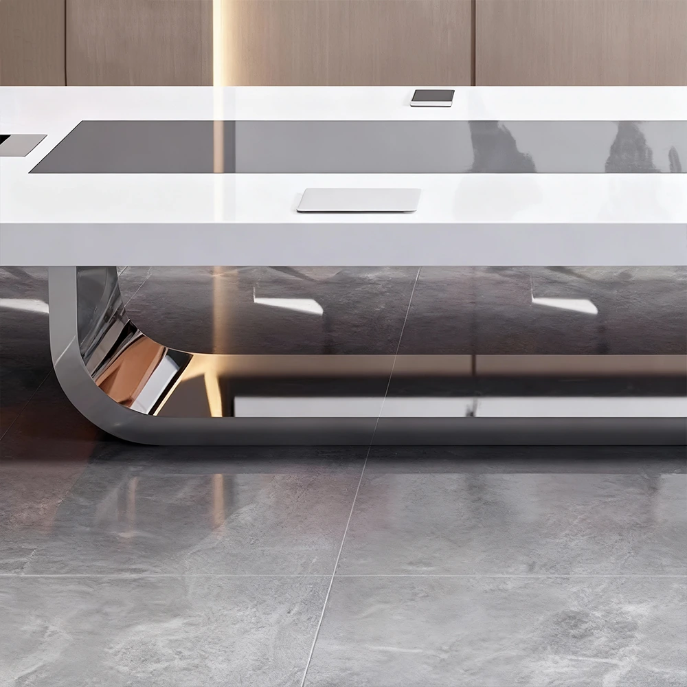 Luxurious Baked Paint Conference Table