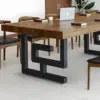 Nordic-Inspired Simplistic Solid Wood Conference Table