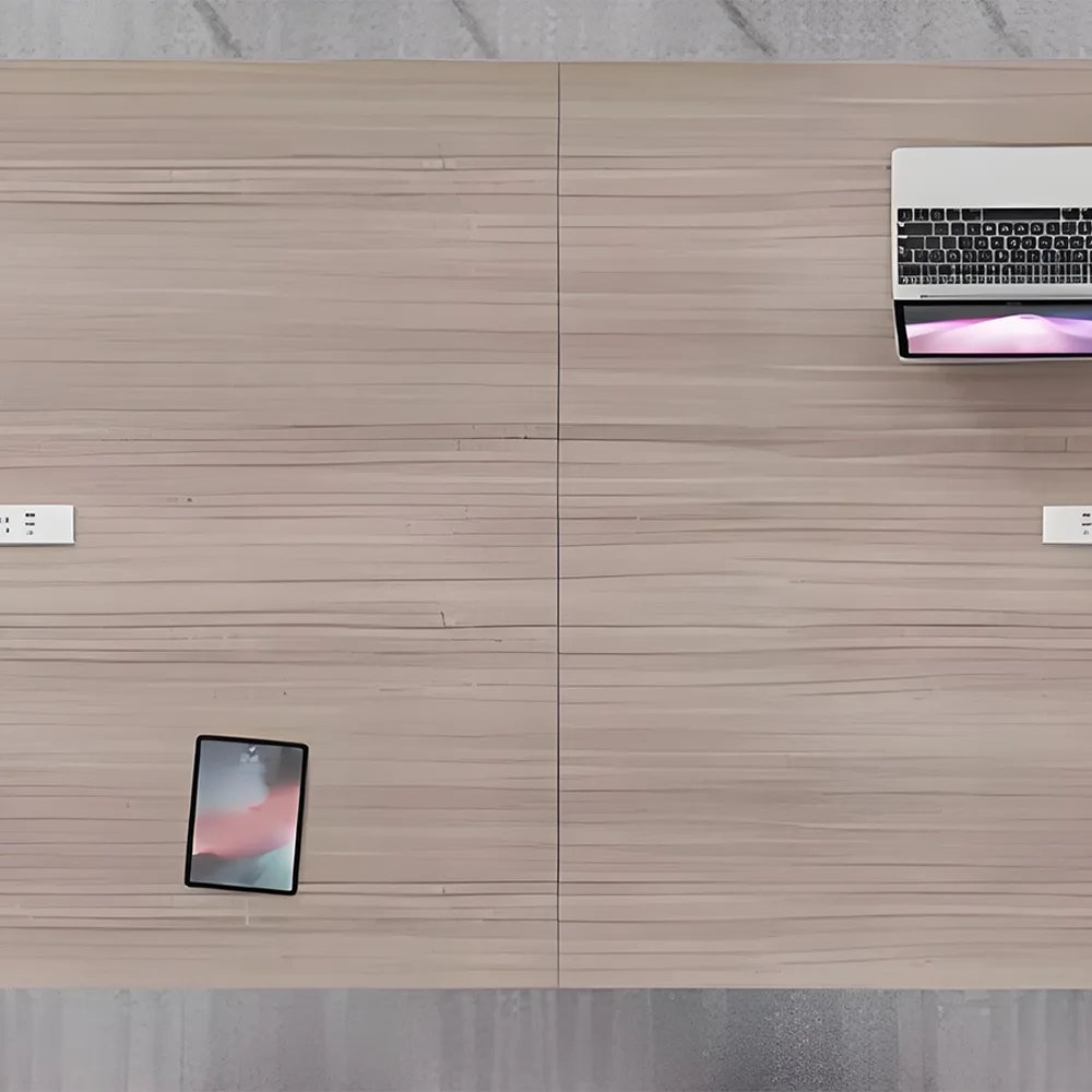 Modern Simplistic Long Conference Table – Office Ready