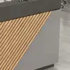 Modern Reception Desk with Cashier Counter Modern Reception Desk with Cashier Counter