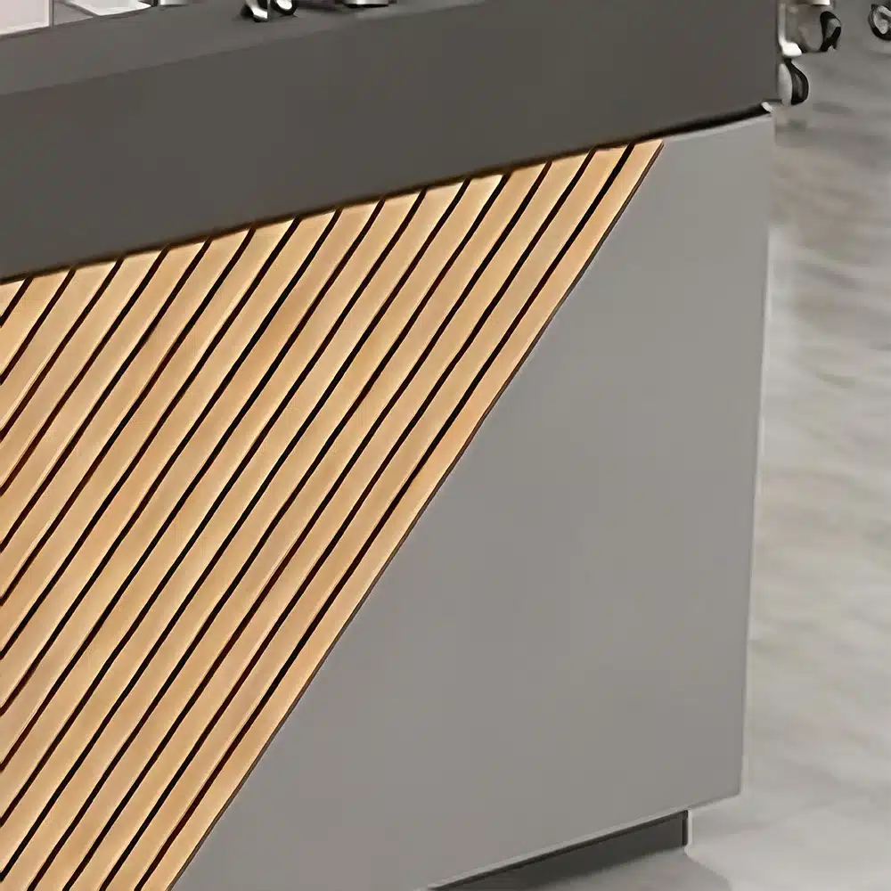 Modern Reception Desk with Cashier Counter Modern Reception Desk with Cashier Counter