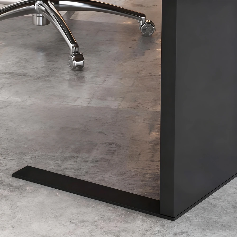 Innovative Industrial-Style Solid Wood Executive Desk Innovative Industrial-Style Solid Wood Executive Desk