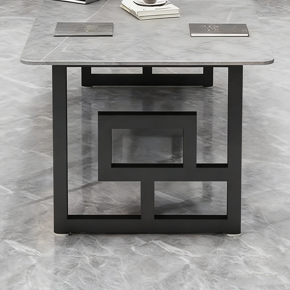 Elegant Nordic-Style Marble Conference Table Elegant Nordic-Style Marble Conference Table