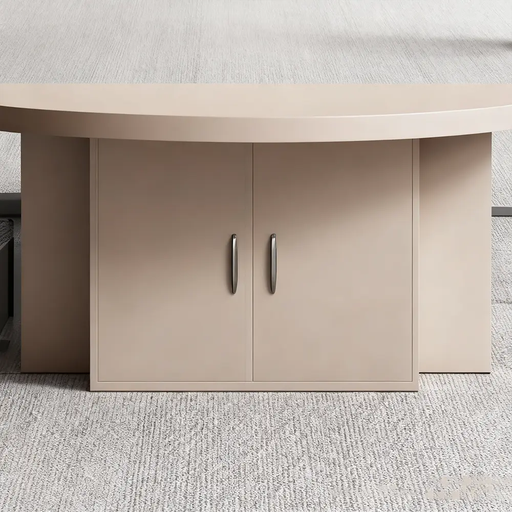 Light Luxury Conference Table - Simple Modern Oval