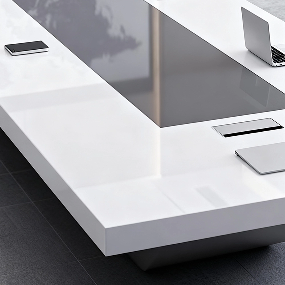 Luxurious Baked Paint Conference Table