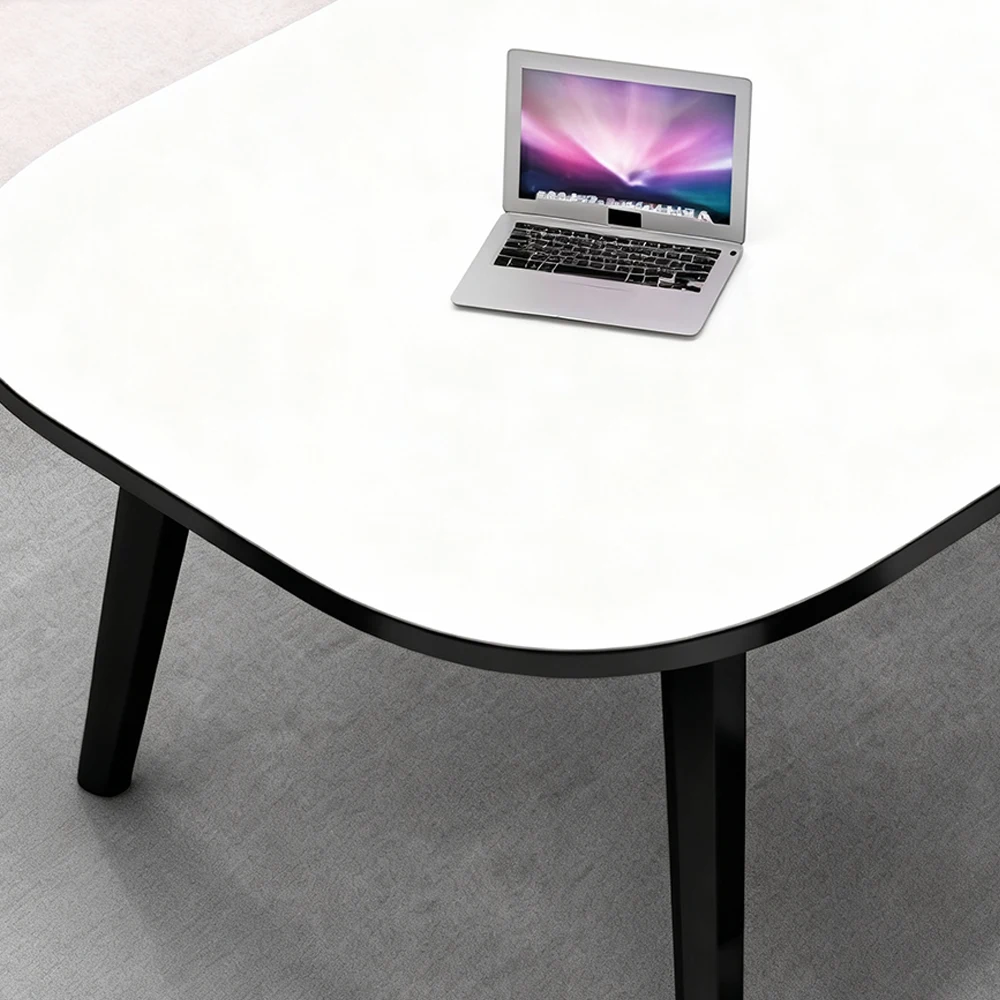 Minimalist Small Oval Conference Table - Office Desk