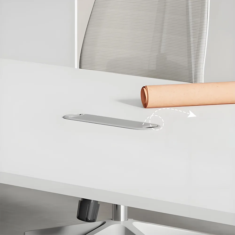 Morden Simple White Conference Table