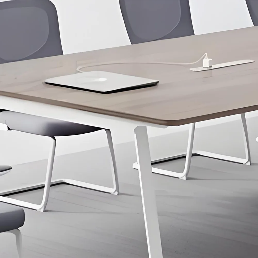 Modern Simplistic Long Conference Table – Office Ready