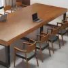 Modern Minimalist Solid Wood Conference Table