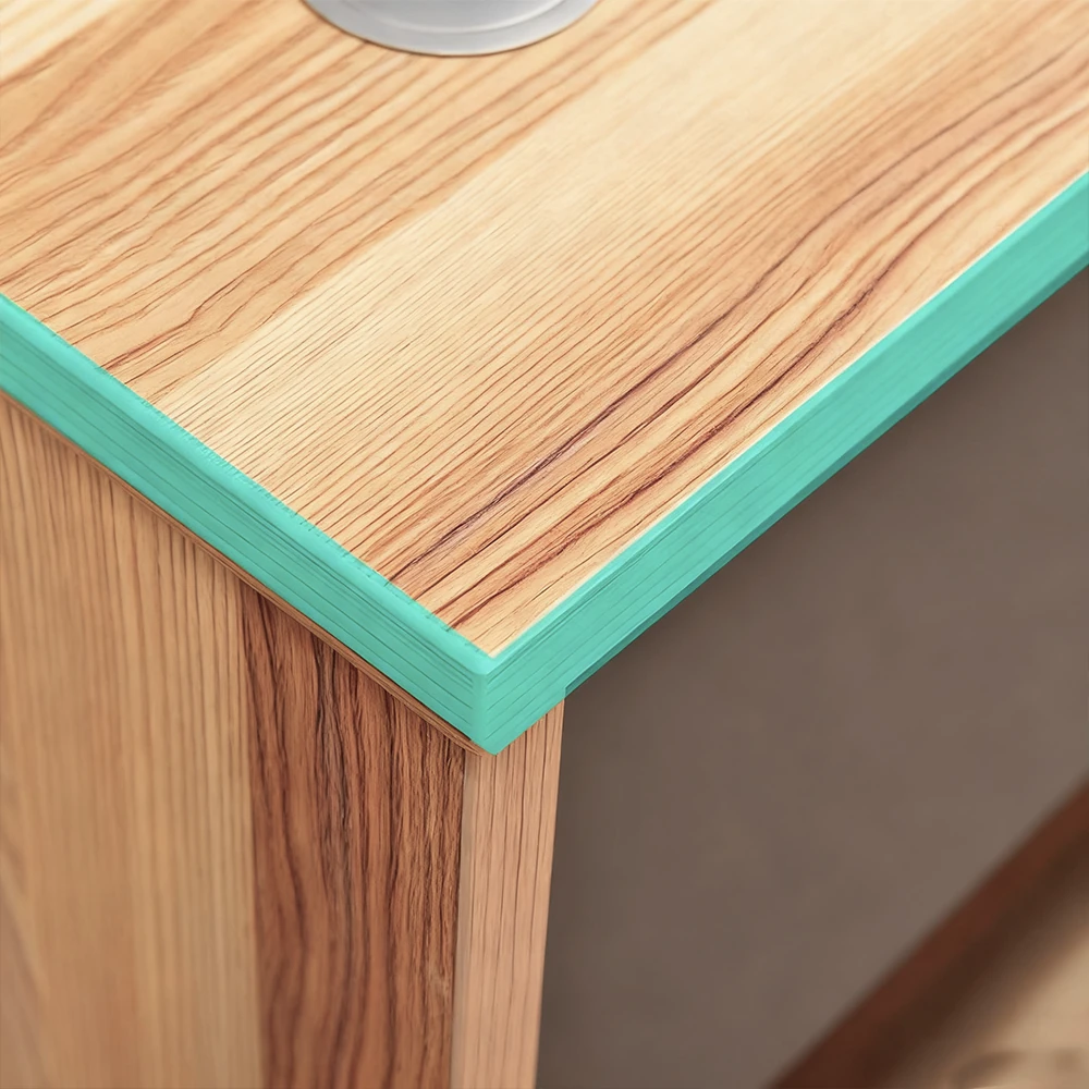 L-Shape Corner Desk Executive Office Desk Computer Table