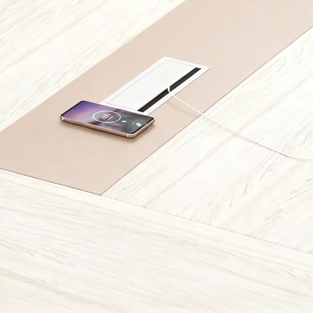 Large Minimalist Negotiation Table - Maoters Large Minimalist Negotiation Table - Maoters