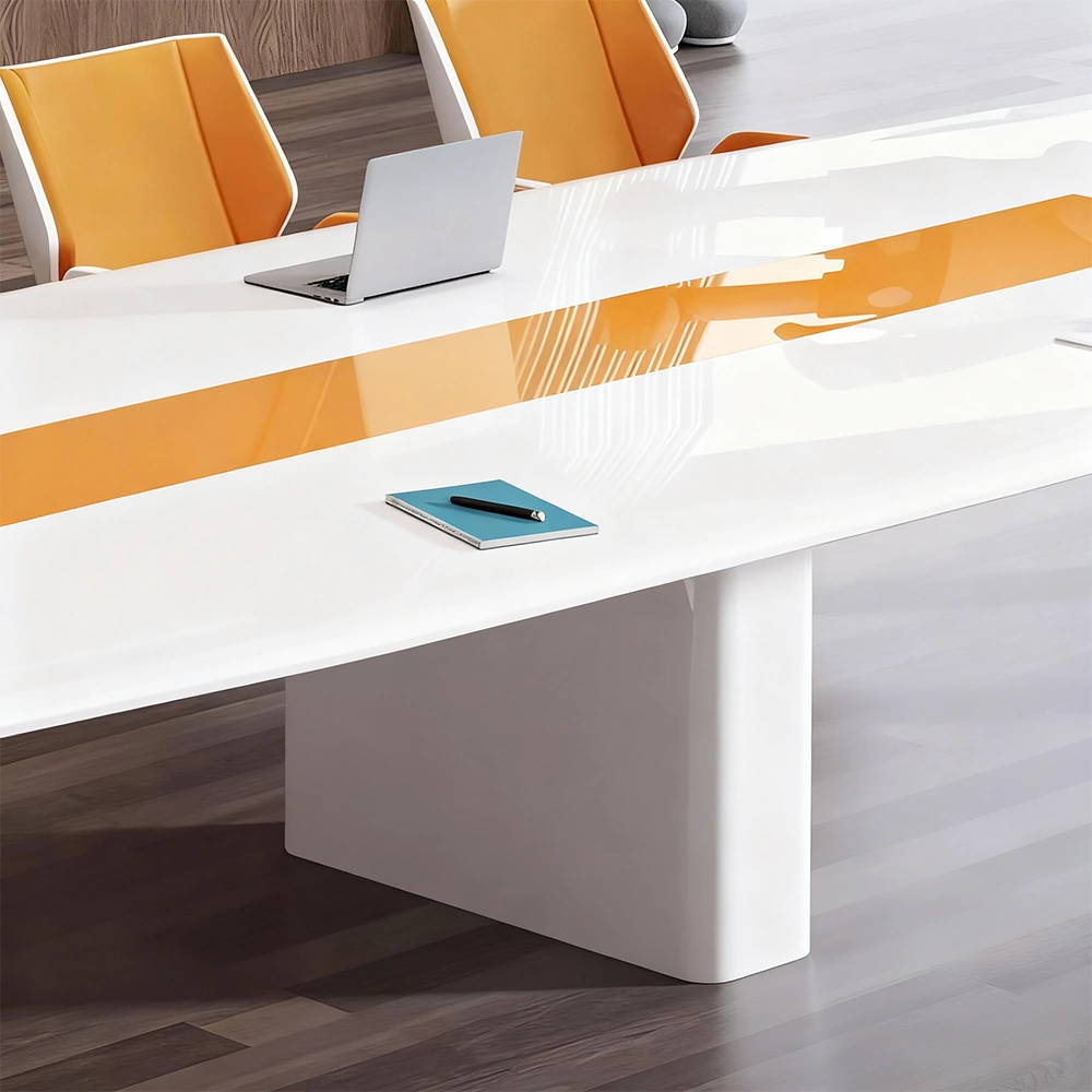 Stylish Lacquered Conference Table - Maoters