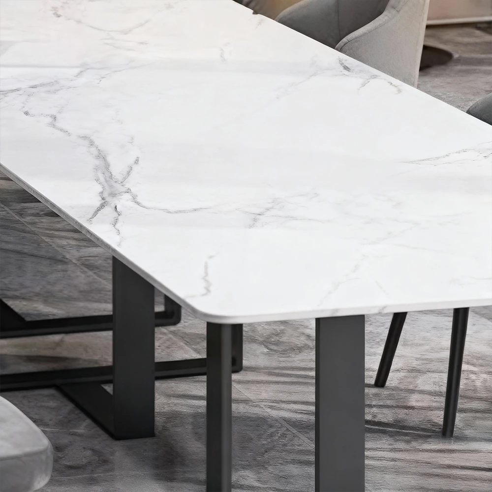 Stylish Marble Conference Table – Office Desk